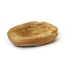 Misa z drewna tekowego surowa 22x16cm